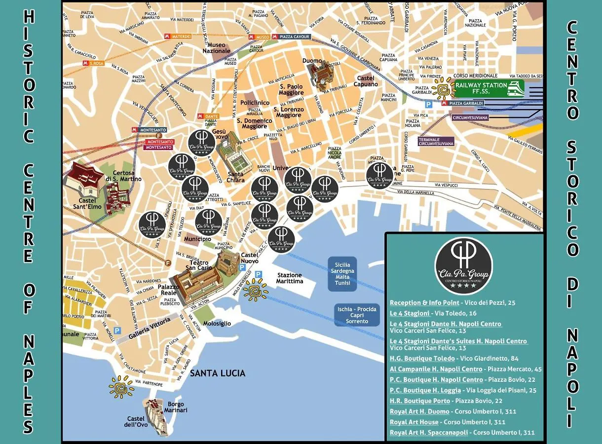 Le 4 Stagioni Dante'S Suites H Napoli Centro, By Clapa Group Italy